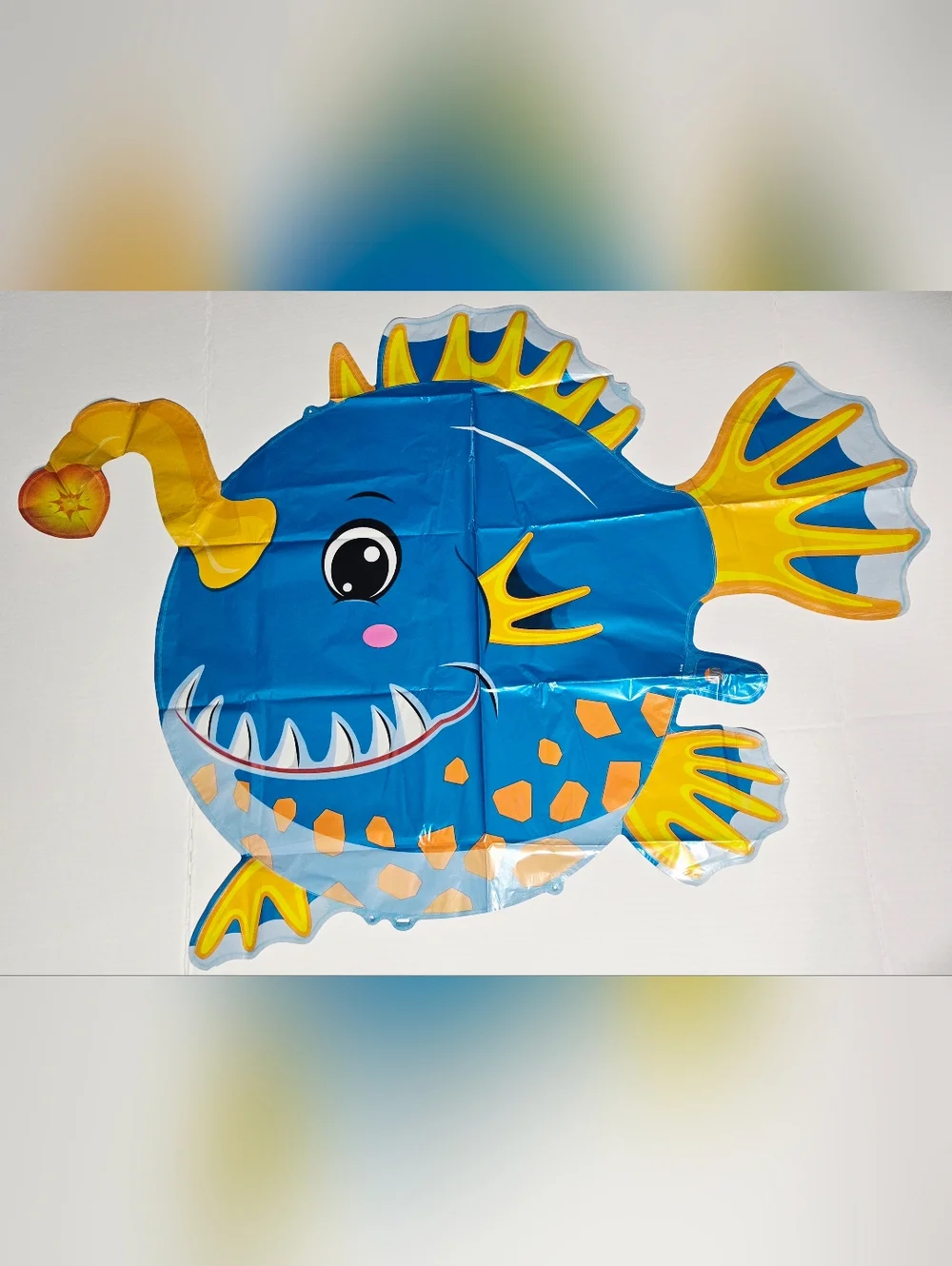 Ofishally One Birthday Balloon Set Fish Theme Blue Ocean Party Decor